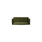 Jennifer Taylor Home Elaine 77" Camel Back Small Space Sofa Olive Green Performance Velvet