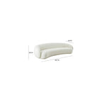 Tov Furniture Kendall 120 Inch Sofa (Cream)