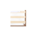 Mellow Naturalista Classic - 12 Inch Solid Wood Platform Bed with Wooden Slats, No Box Spring Needed, Easy Assembly, Queen, Pine