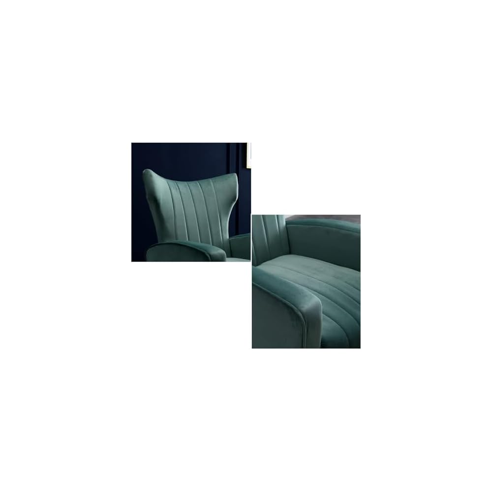 Lounge Chair Modern Nordic Style Tiger Chair Minimalist Single Accent Sofa Chair American Style High Backrest Beanbag Leisure Ergonomic Lazy Leisure Armchair for Living Bedroom Apartment Small Space