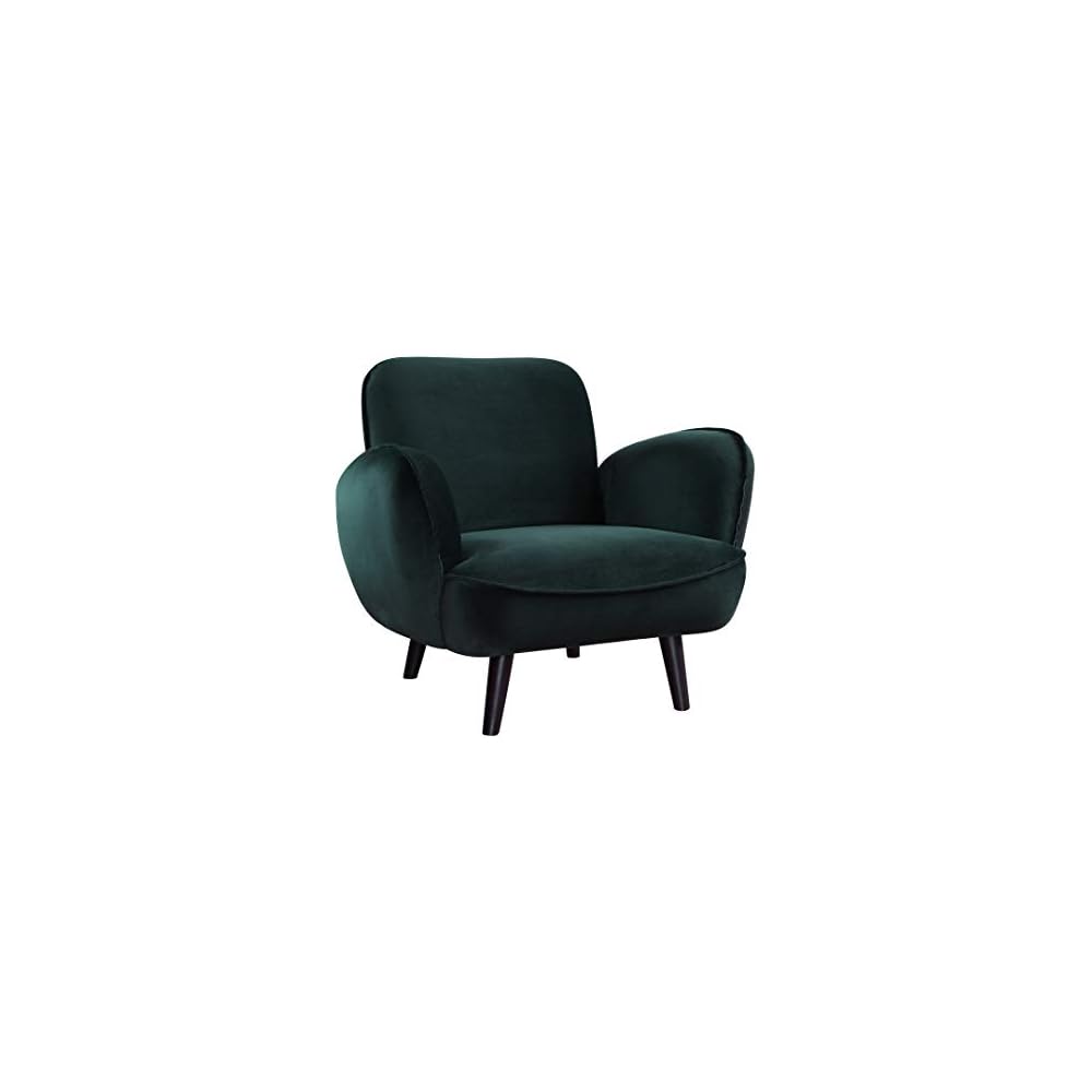 Ben Armchair Velvet Faux Sheep's Wool White
