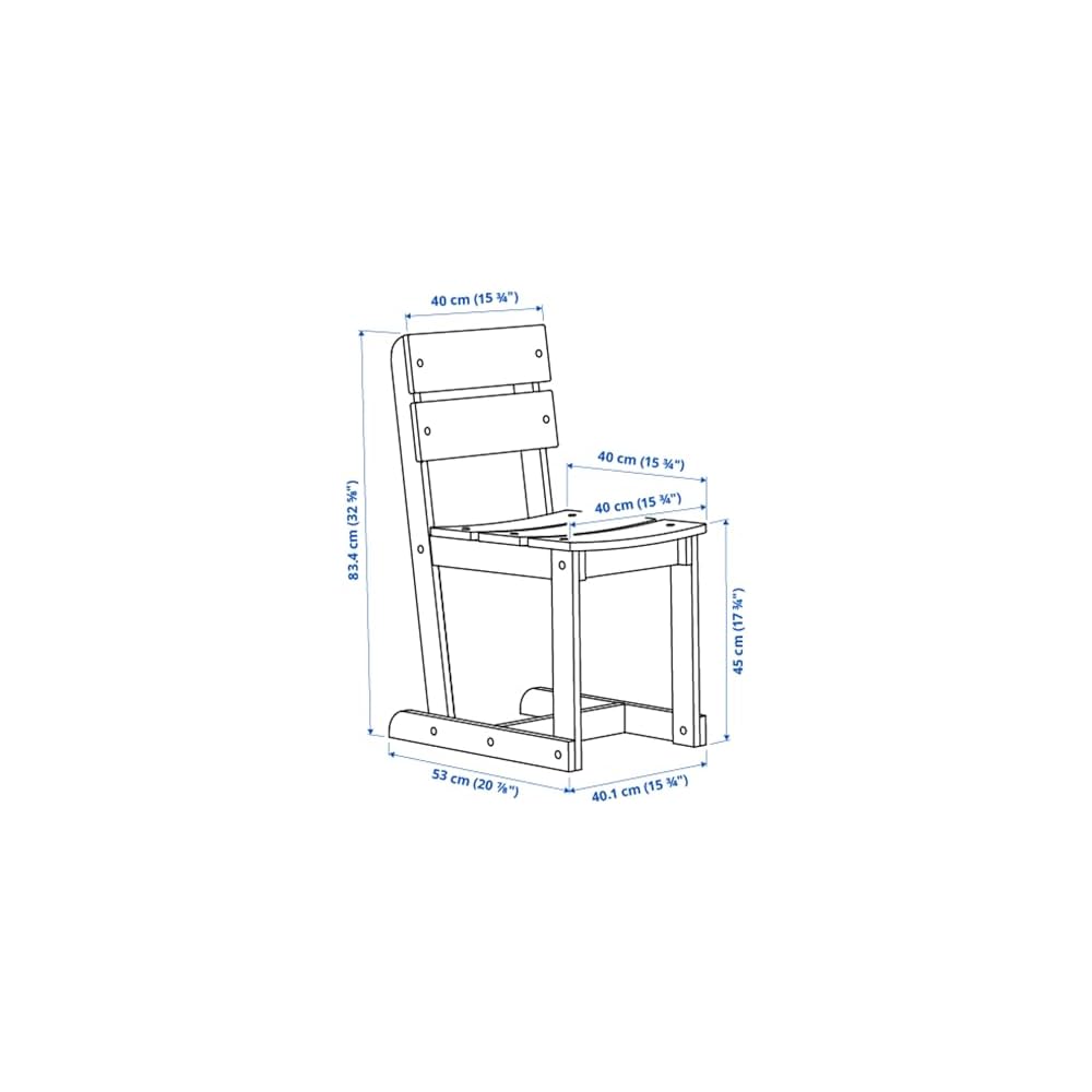 ProTuning OMMJÄNGE Chair, stained/blue