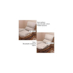 Modern Upholstered Rocking Chair with Footrest - Comfy Double-Sided Chair for Living Room, Lazy Lounge Furniture, Ergonomic Side Chair for Relaxation
