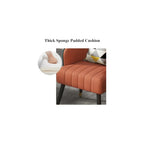 Modern Backrest Chairs Upholstered Guest Chair with Pillows,Mid Century Arm Chair for Living Room Office Hotel Lobby,Single Sofa Chair Side Accent Chair(Light Grey,Black Legs)