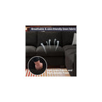120" L shaped Sectional Couches for Living Room with Central Console