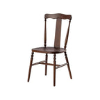 Dining Chair Solid Wood French Dessert Store Retro Backrest Restaurant Table and Chairs Coffee Shop
