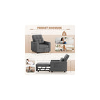 Flamaker Sofa Bed, Sleeper Sofa 3-in-1, Convertible Sleeper Chair