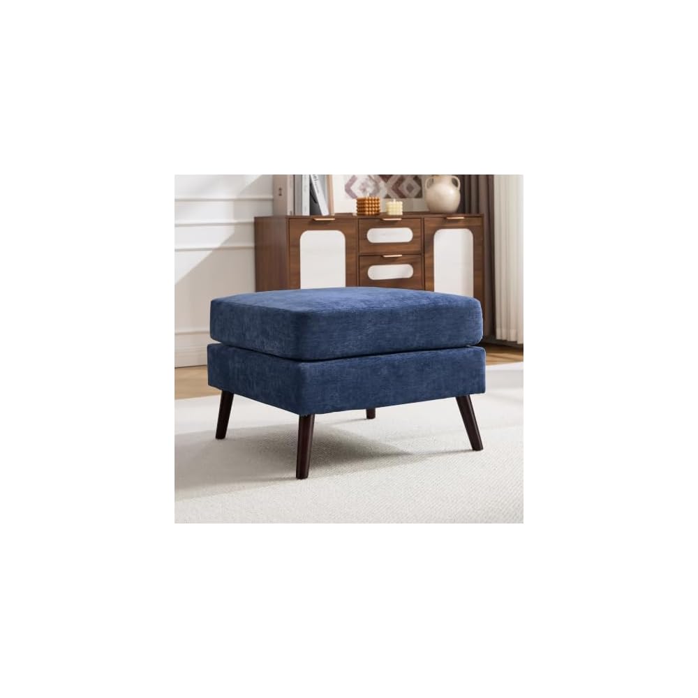 Accent Chair for Bedroom,Reading Chair with Deep Seat,Corduroy Armchair with Wood Legs, Comfy Living Room Chairs Single Sofa for Indoor Bedroom Apartment(Black)