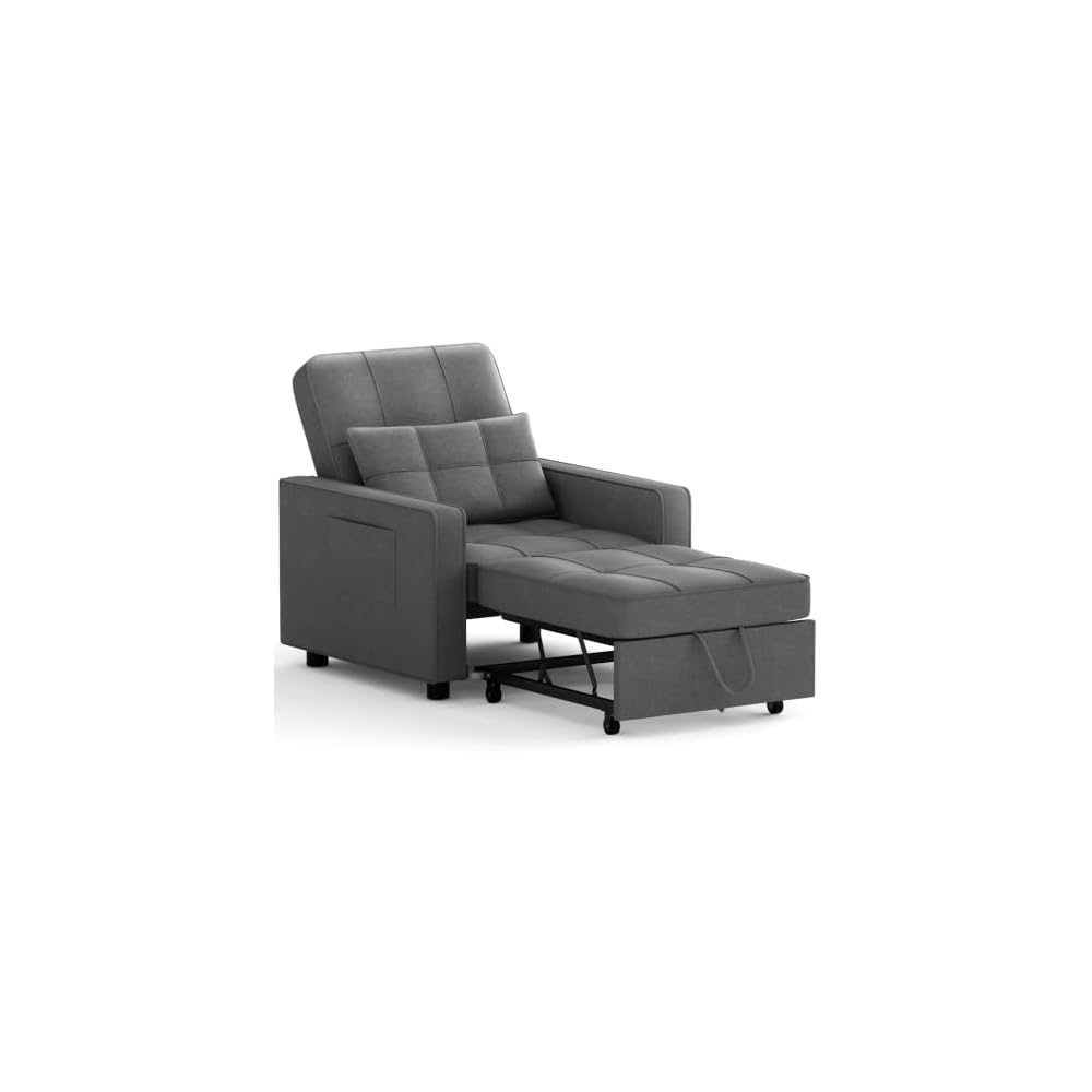 Flamaker Sofa Bed, Sleeper Sofa 3-in-1, Convertible Sleeper Chair