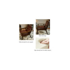 Mid Century Modern Accent Chair PU Accent Lounge Chairs Single Leather Sofa