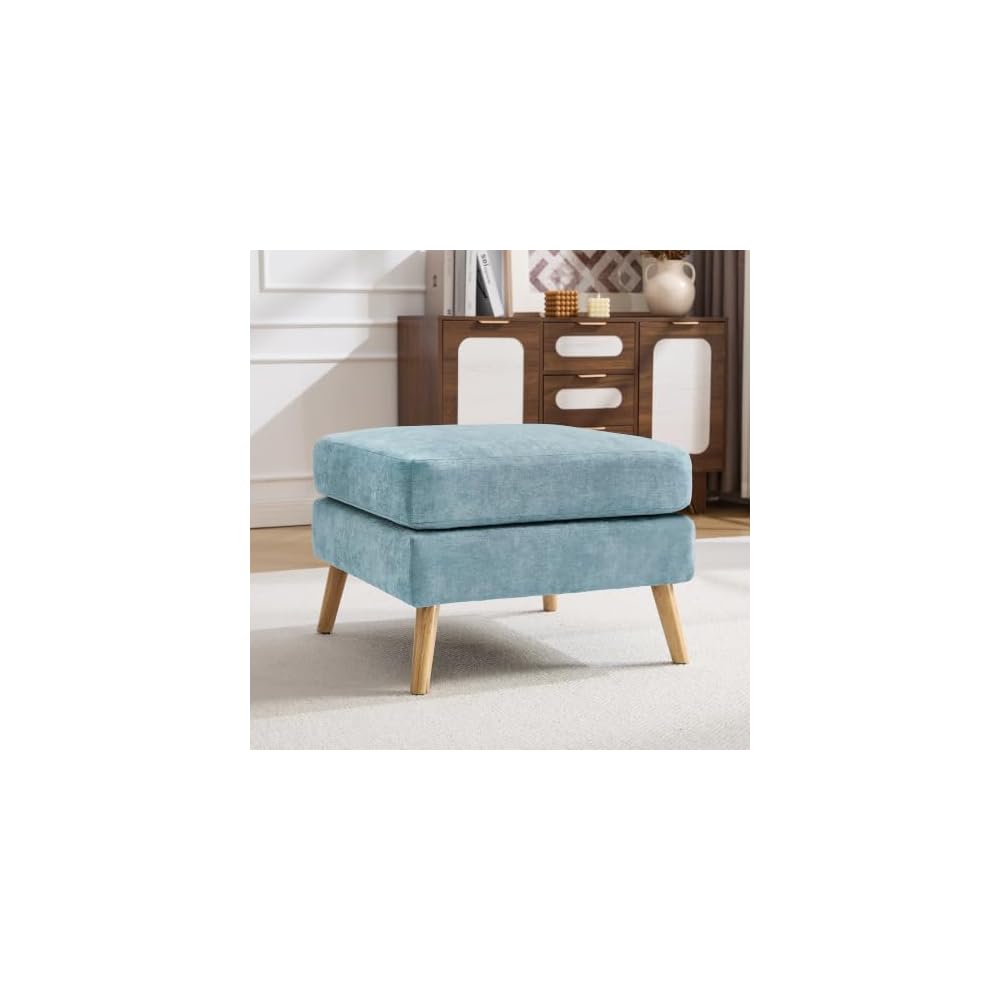 Accent Chair for Bedroom,Reading Chair with Deep Seat,Corduroy Armchair with Wood Legs, Comfy Living Room Chairs Single Sofa for Indoor Bedroom Apartment(Black)