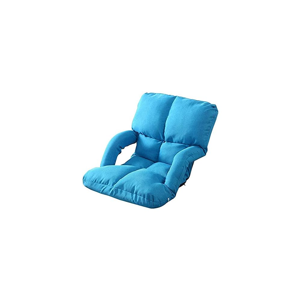 Renovation House Chairs Lounge Chair Lazy Couch and Foldable Chair with Armrests Balcony Bay Window Recliner Easy to Carry Durable (Color : Dark brown)