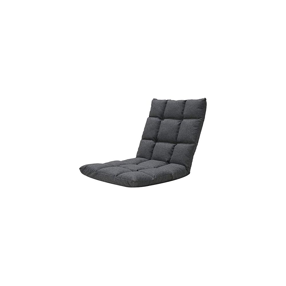 Floor Chair Computer Chair on Single Bed 6-Position Adjustment Lazy Leisure Sofa Removable and Washable Folding Meditation Chair with Backrest for Bay Window Balcony (Col