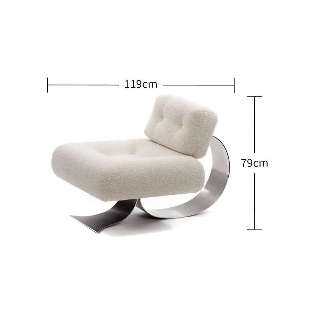 Generic Modern Minimalist Recliner Chair – Comfortable, Stylish Lounge & Reading Chair for Living Room Black Chair, 46.85*31.1*31.1in