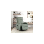 Lexicon Corduroy Pushback Recliner Chair, Yellow