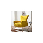 Lounge Chair Modern Nordic Style Tiger Chair Minimalist Single Accent Sofa Chair American Style High Backrest Beanbag Leisure Ergonomic Lazy Leisure Armchair for Living Bedroom Apartment Small Space