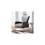 Lounge Chair Modern Nordic Style Tiger Chair Minimalist Single Accent Sofa Chair American Style High Backrest Beanbag Leisure Ergonomic Lazy Leisure Armchair for Living Bedroom Apartment Small Space