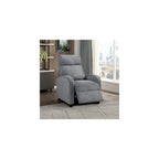 Lexicon Corduroy Pushback Recliner Chair, Yellow