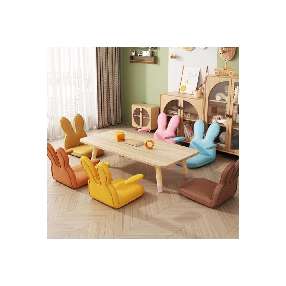 LSLYTQ Floor Chair, Lounge Floor Chair, Padded Floor Lazy Sofa Chair with Back Support for Meditation and Gaming, Reading Chair for Floor Seating Legless Bay Window Backrest Chair Meditation Chair