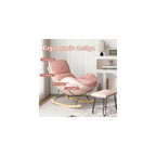 Modern Upholstered Rocking Chair with Footrest - Comfy Double-Sided Chair for Living Room, Lazy Lounge Furniture, Ergonomic Side Chair for Relaxation