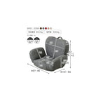 Doshisha DZSR-PI Compact Seat Chair, Keeps Your Pelvic Standing Posture, Prevents Lower Back Pain, 14 Levels of Reclining, Fall Prevention Stopper, Armrest, Easy to Carry, Small, Cute, Stylish, Cute