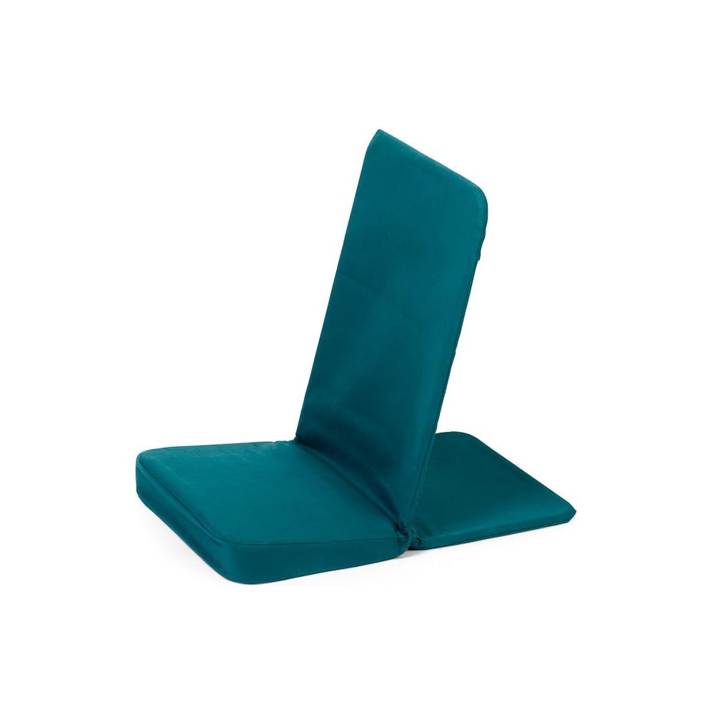 BackJack Portable Floor Chair - Forest Green - 14" wide x 21" tall x 22" deep