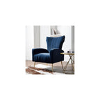 Lounge Chair Modern Nordic Style Tiger Chair Minimalist Single Accent Sofa Chair American Style High Backrest Beanbag Leisure Ergonomic Lazy Leisure Armchair for Living Bedroom Apartment Small Space