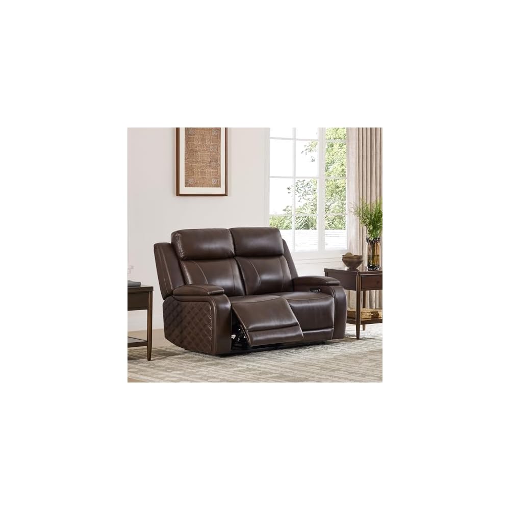Watson & Whitely Zero Gravity Power Reclining Loveseat, Brown