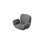 Doshisha DZSR-PI Compact Seat Chair, Keeps Your Pelvic Standing Posture, Prevents Lower Back Pain, 14 Levels of Reclining, Fall Prevention Stopper, Armrest, Easy to Carry, Small, Cute, Stylish, Cute