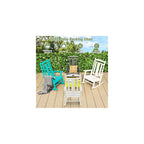 Rocking Chair All Weather High Back Porch White