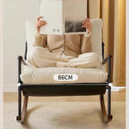 Comfy Lounge Chair for Adults - Stylish Living Room Reading Chair, Perfect for Indoor Use in Bedrooms & Balconies, Ergonomic Design for Ultimate Relaxation.