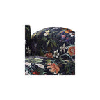 Ben Armchair Velvet Faux Sheep's Wool White